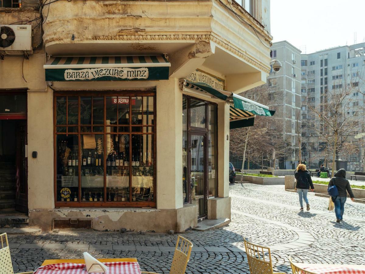 Ferienwohnung City Retro Studio In The Middle Of Old Town Bukarest Exterior foto