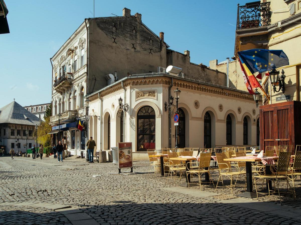 Ferienwohnung City Retro Studio In The Middle Of Old Town Bukarest Exterior foto